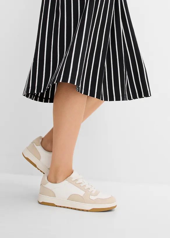 Robe midi en jersey coton, bonprix