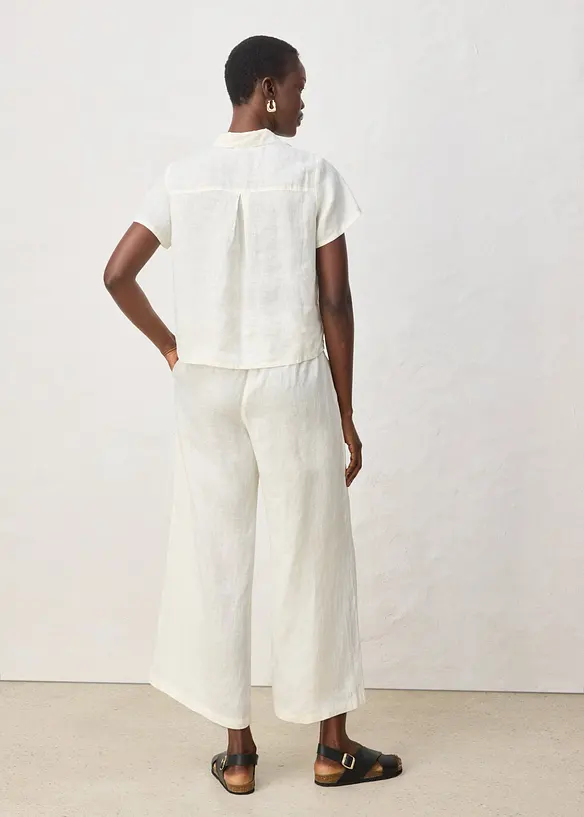 Jupe-culotte 100% lin, bonprix