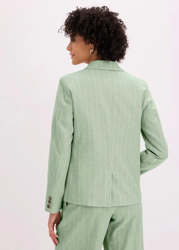 Blazer en lin majoritaire, bonprix
