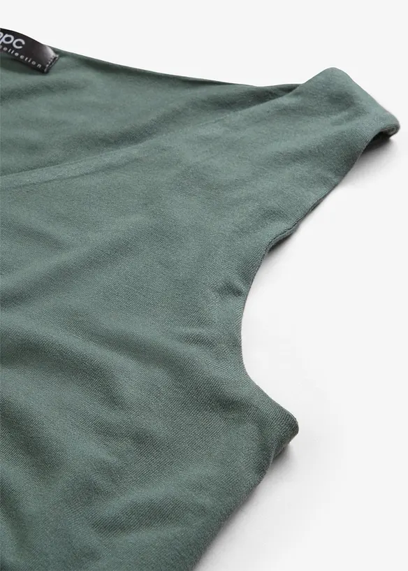 Top long double &eacute;paisseur en viscose extensible, bonprix