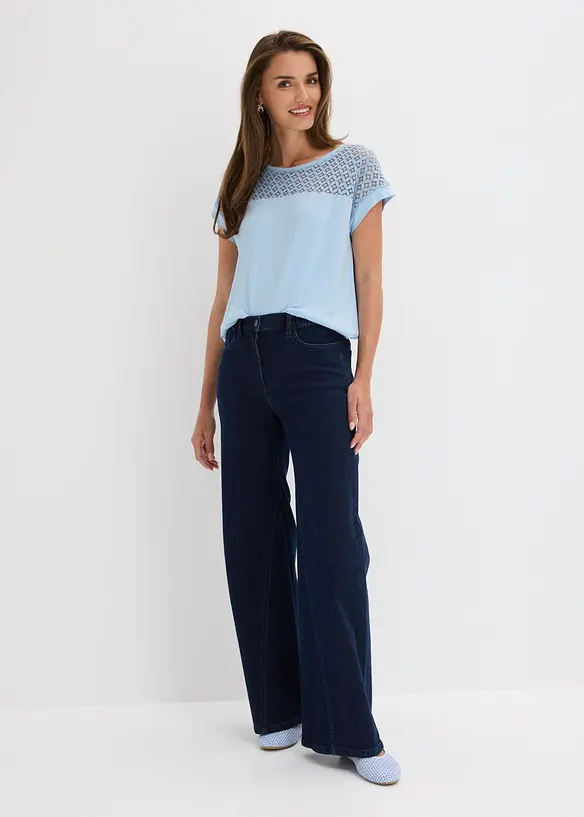 Shirt aus softem Viskose-Mix, bonprix