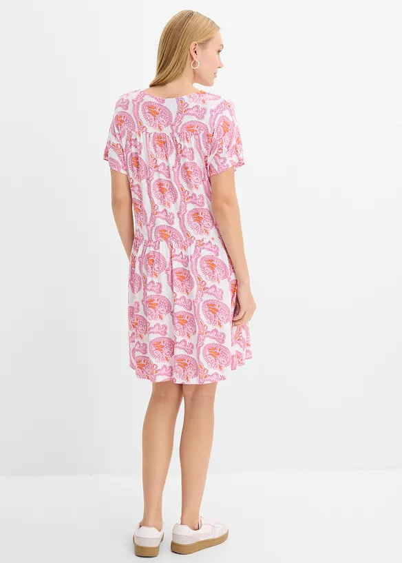 Robe fluide en jersey viscose, bonprix