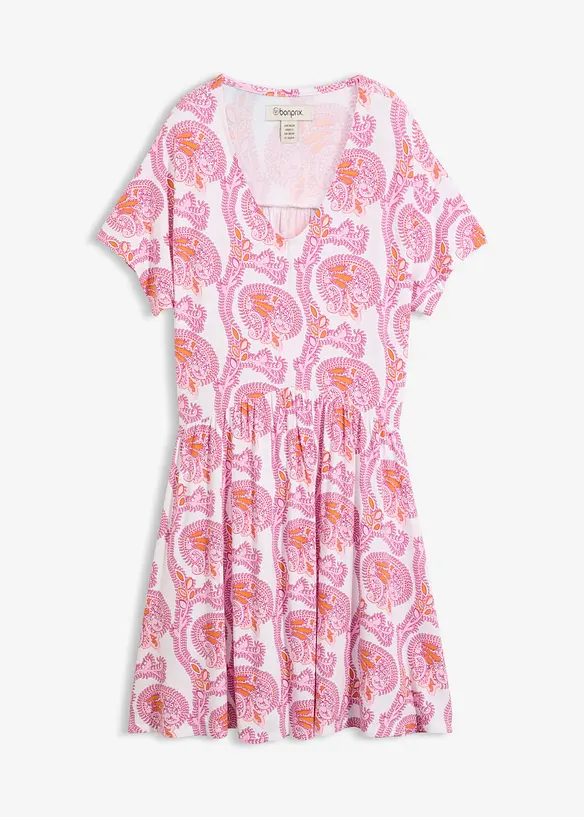 Robe fluide en jersey viscose, bonprix