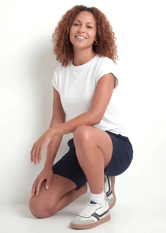 Jersey-Bermuda aus Viskose-Mix, bonprix