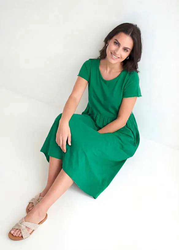 Shirtkleid aus Bio-Baumwolle, bonprix