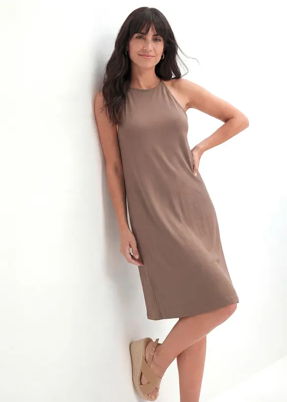 Robe fluide en jersey lyocell extensible, bonprix