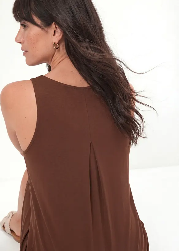Jerseykleid aus flie&szlig;endem Lyocell-Mix, bonprix