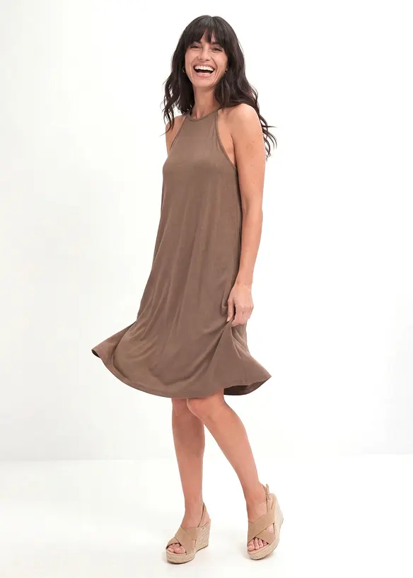 Robe fluide en jersey lyocell extensible, bonprix