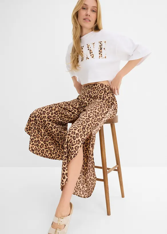 Palazzo-Hose mit Schlitz, bonprix