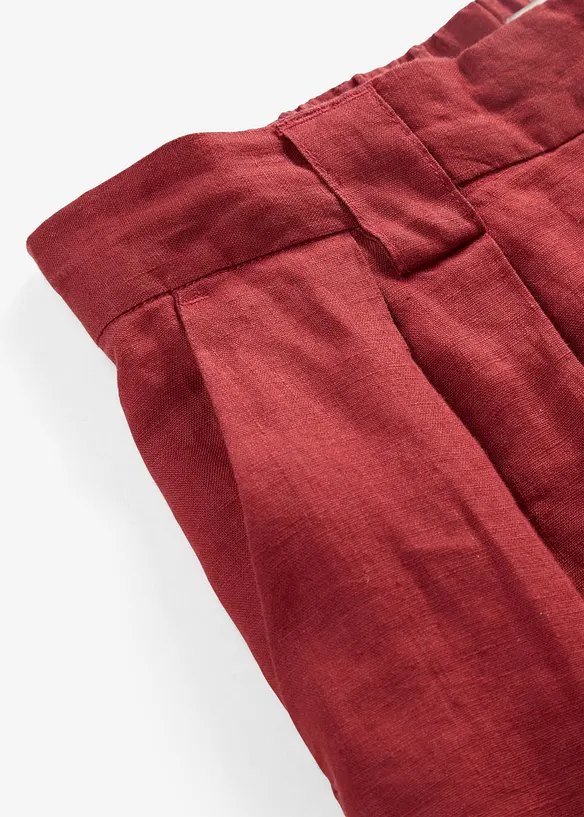 Bermudashorts aus reinem Leinen, bonprix