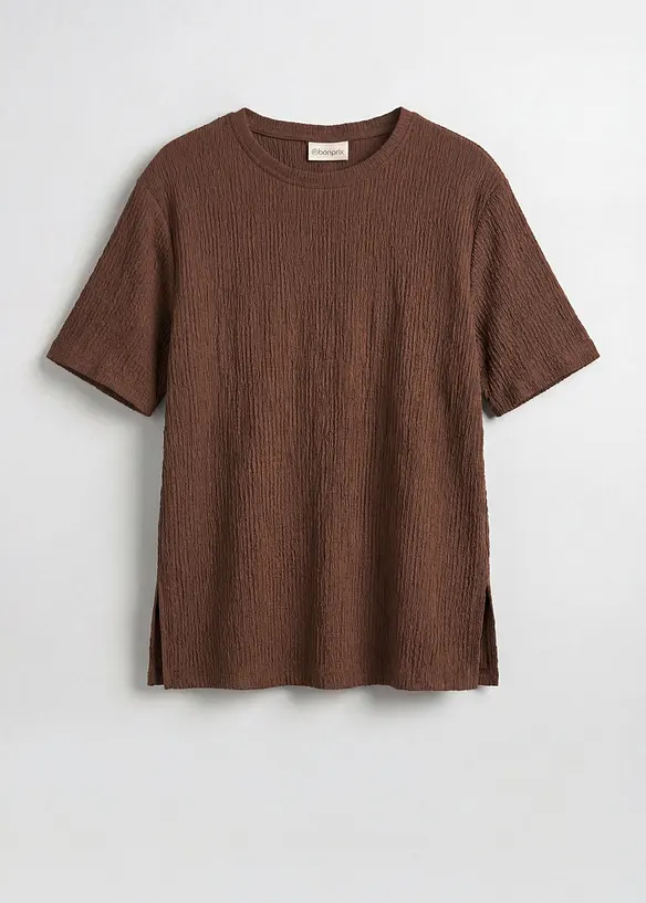 Shirt aus Borkencrepe, bonprix