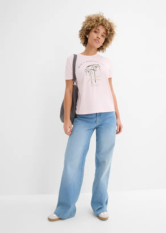 T-Shirt mit Motivprint, bonprix
