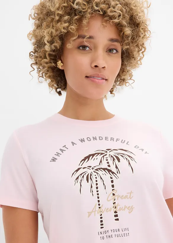 T-Shirt mit Motivprint, bonprix