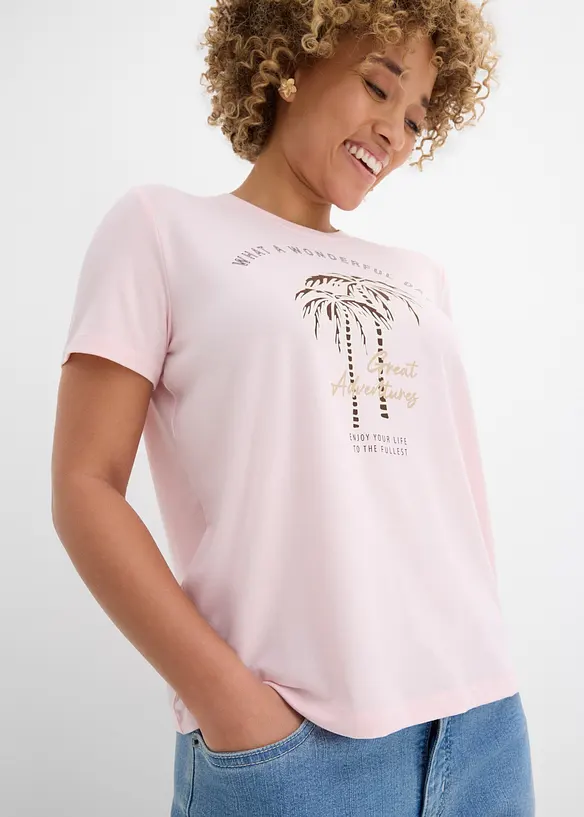 T-Shirt mit Motivprint, bonprix
