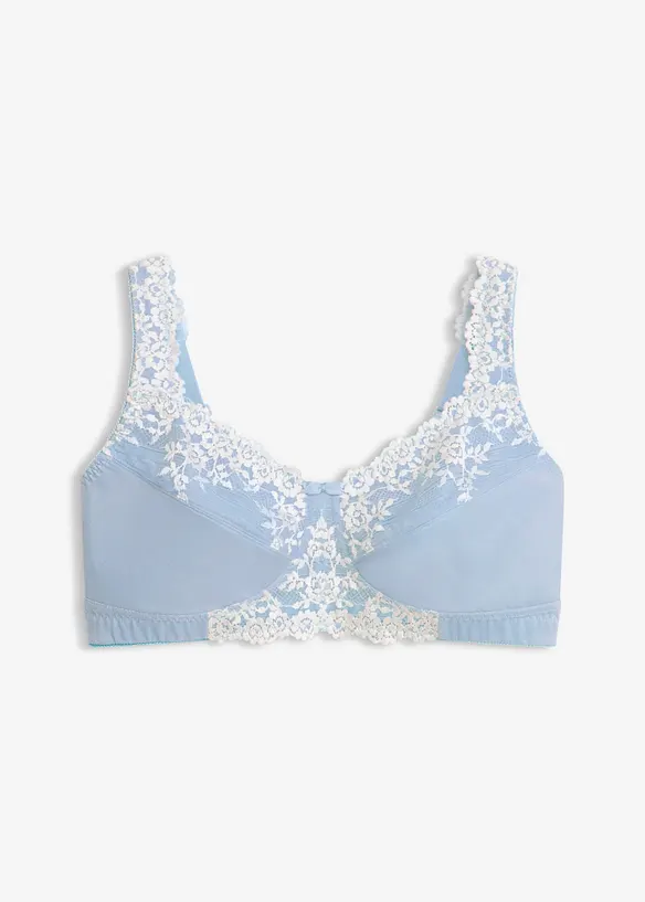 Soutien-gorge grand maintien sans armatures, bretelles rembourr&eacute;es, bonprix