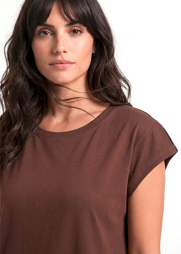 Jerseykleid aus schwerer Bio-Baumwolle, bonprix