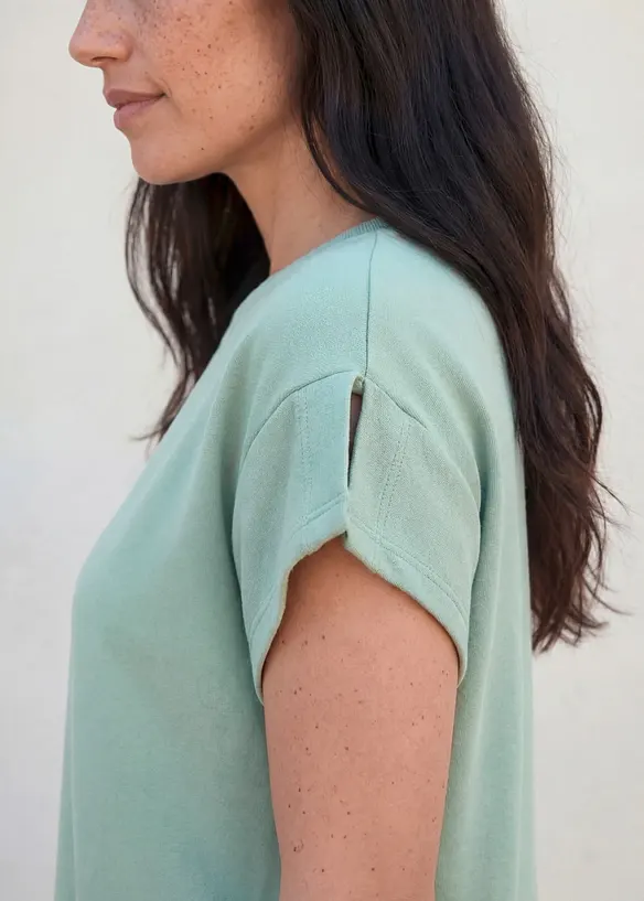 Jerseykleid aus schwerer Bio-Baumwolle, bonprix