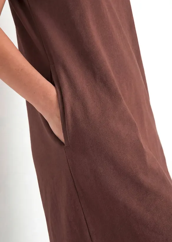 Jerseykleid aus schwerer Bio-Baumwolle, bonprix