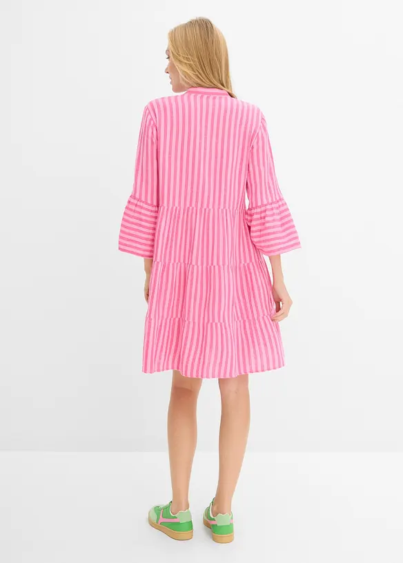 Tunika-Kleid aus luftigem Musselin, bonprix