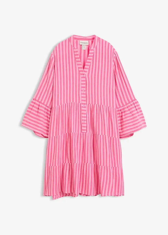 Tunika-Kleid aus luftigem Musselin, bonprix