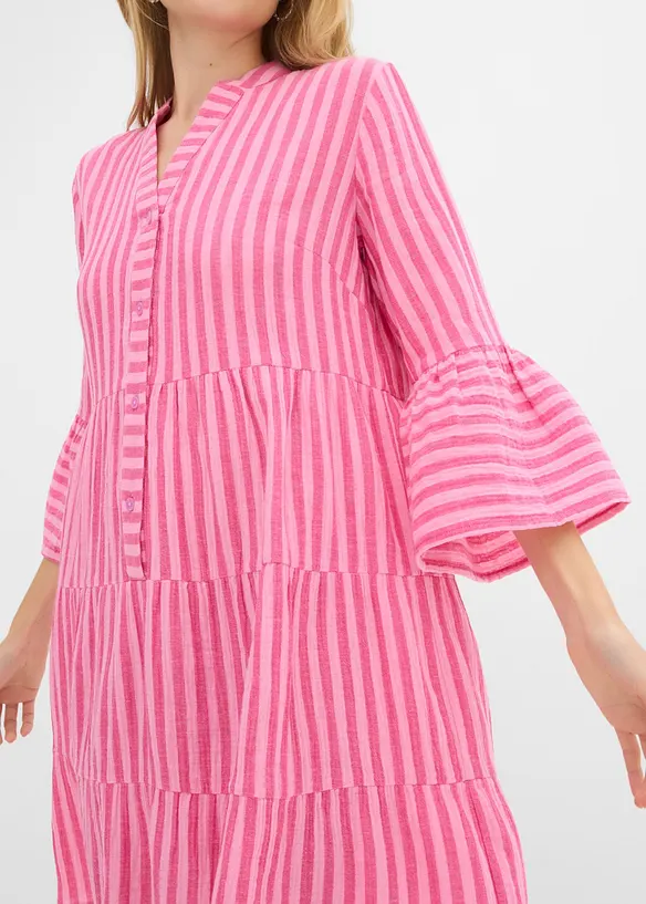 Tunika-Kleid aus luftigem Musselin, bonprix