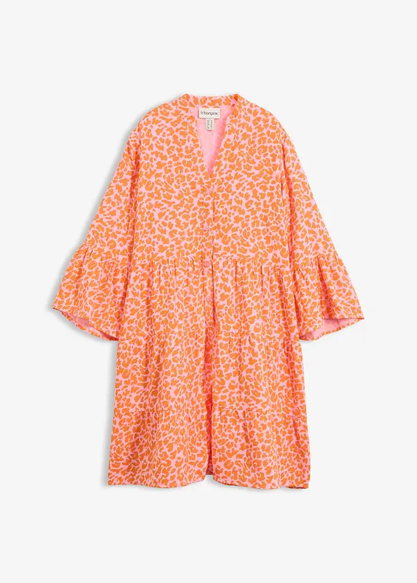 Tunika-Kleid aus luftigem Musselin, bonprix