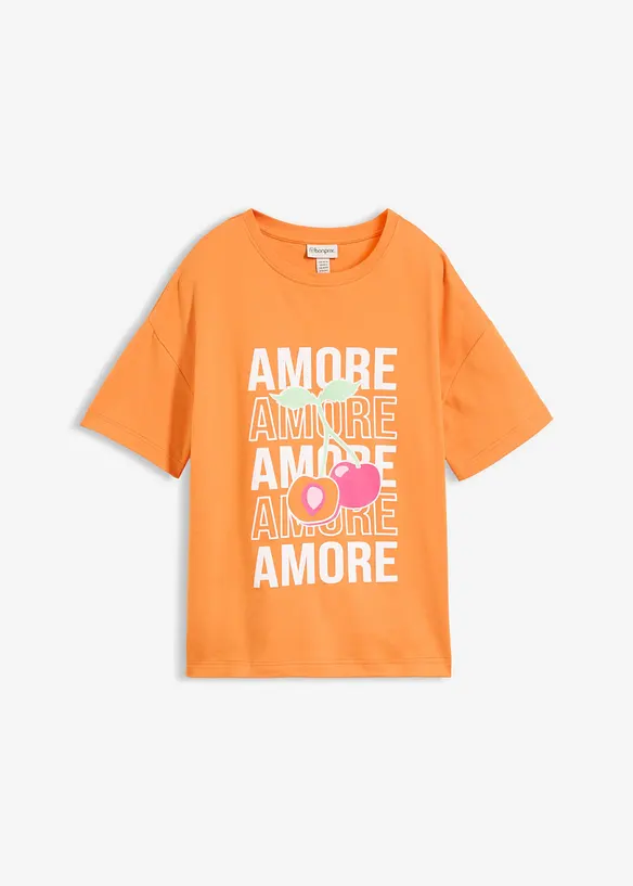 T-shirt oversize 100% coton, bonprix
