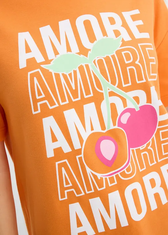 T-shirt oversize 100% coton, bonprix