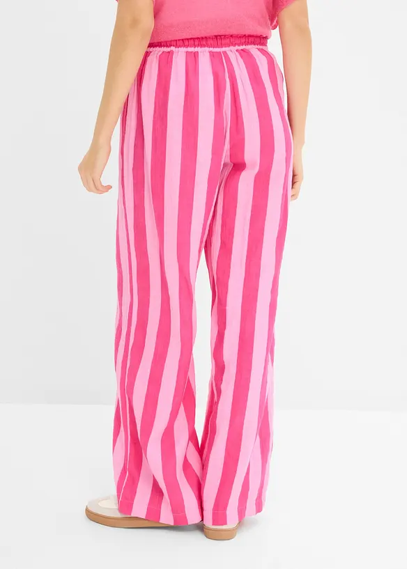 Schlupfhose aus luftigem Musselin, bonprix