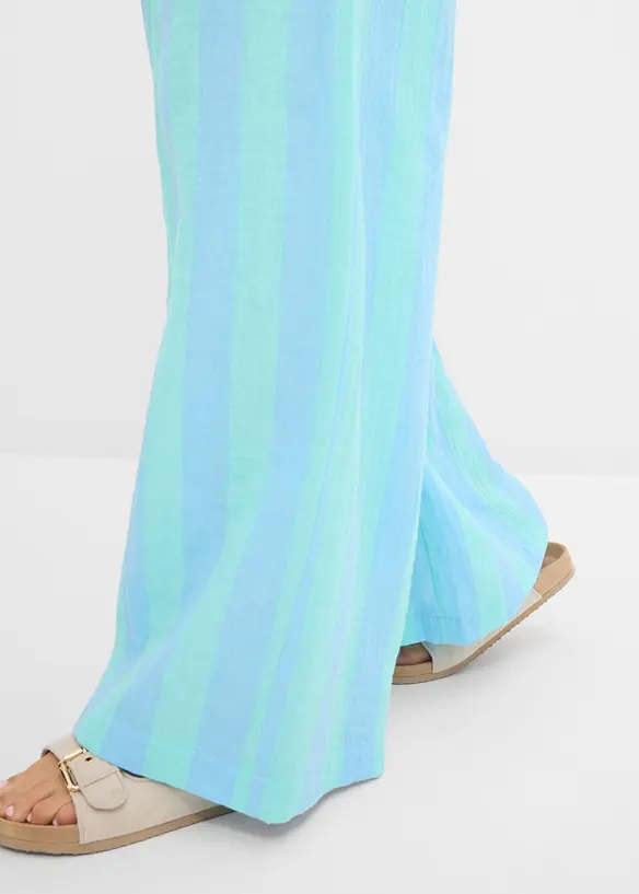 Schlupfhose aus luftigem Musselin, bonprix