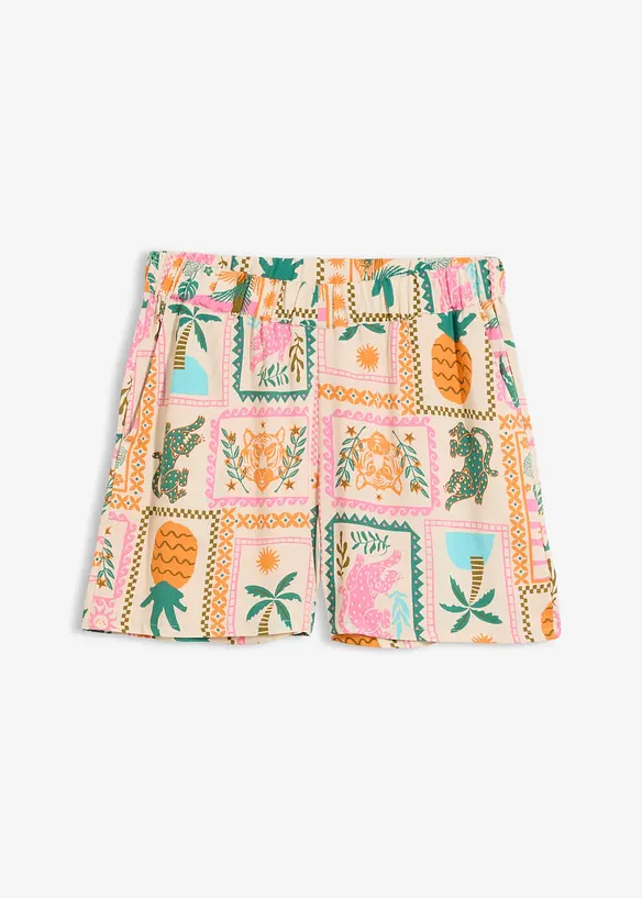 Short fluide en viscose, bonprix