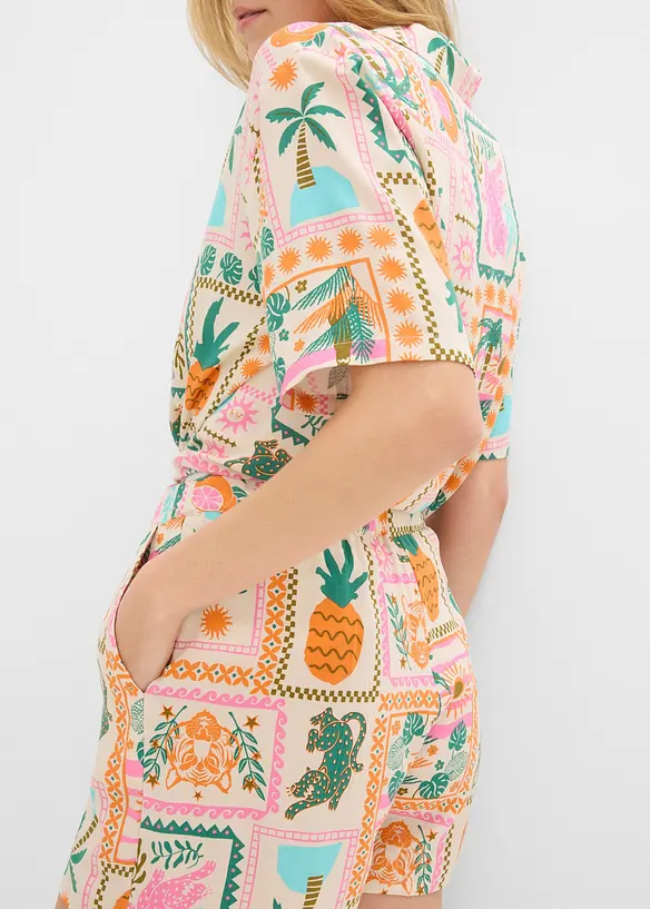 Short fluide en viscose, bonprix