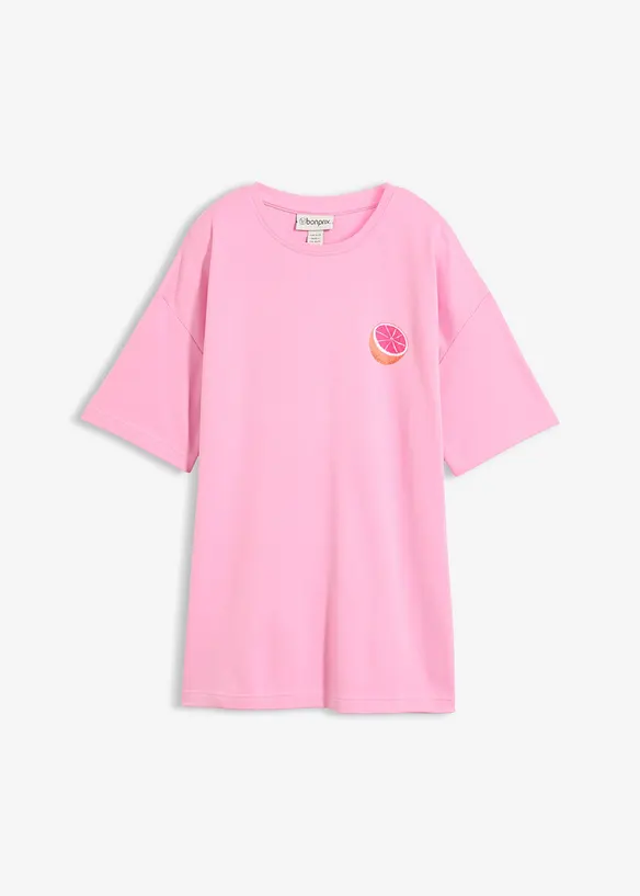 Oversize-Shirt aus reiner Bio-Baumwolle, bonprix