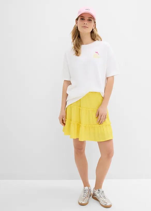 Oversize-Shirt aus reiner Bio-Baumwolle, bonprix