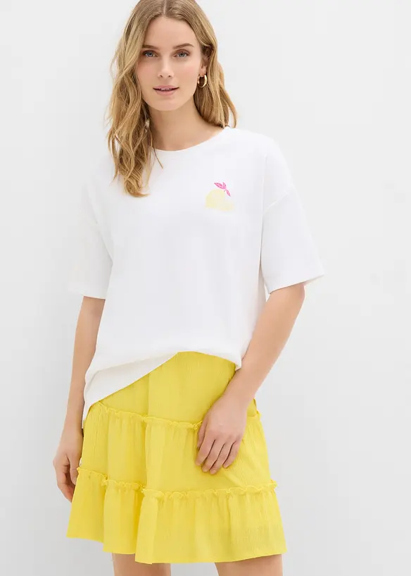 Oversize-Shirt aus reiner Bio-Baumwolle, bonprix