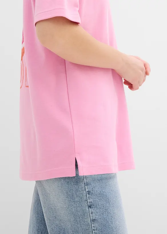 Oversize-Shirt aus reiner Bio-Baumwolle, bonprix