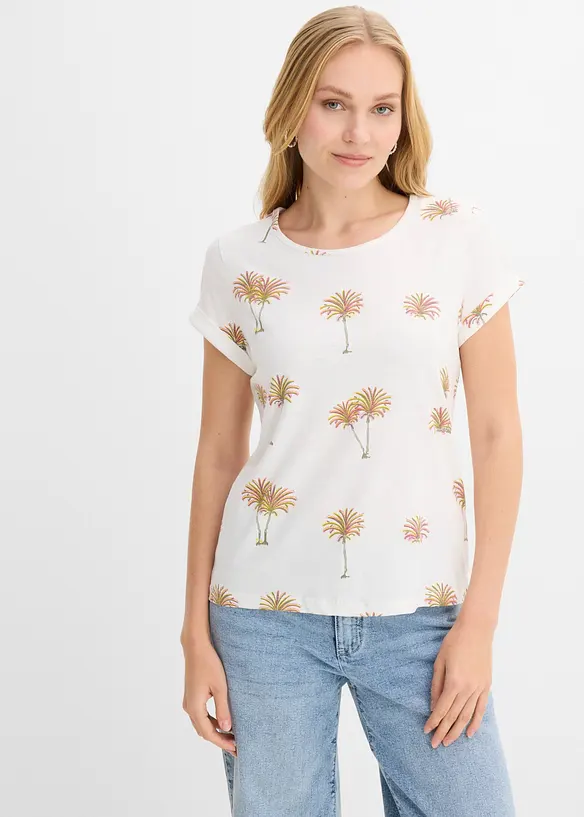 T-Shirt aus reiner Bio-Baumwolle, bonprix