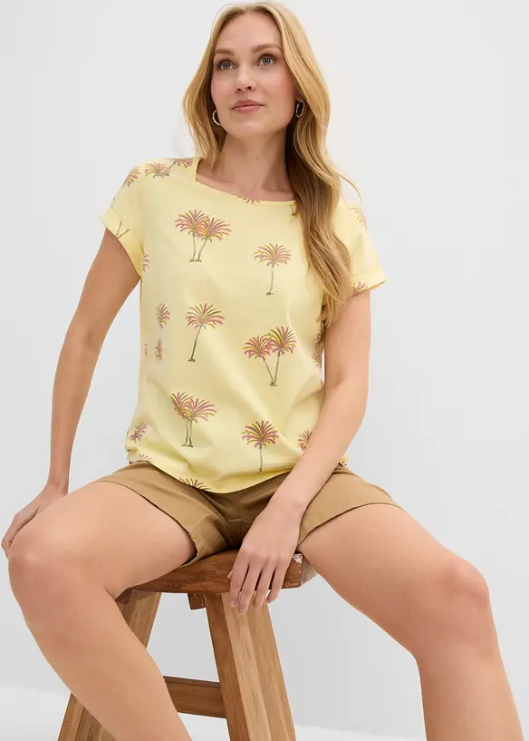 T-Shirt aus reiner Bio-Baumwolle, bonprix