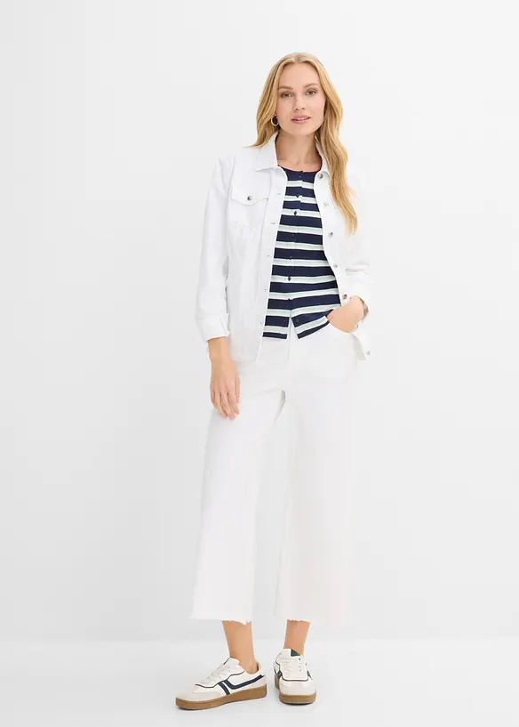 Ripp-Shirt aus Bio-Baumwolle, bonprix