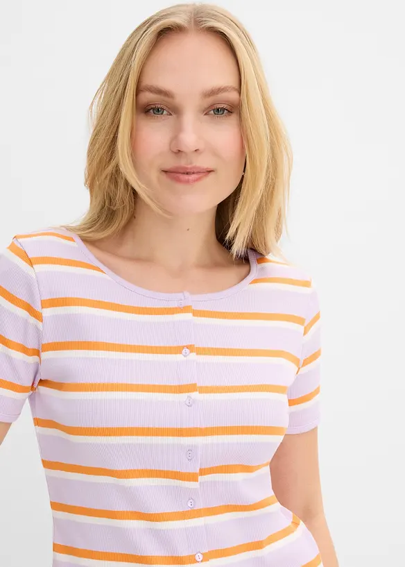 T-shirt en coton c&ocirc;tel&eacute;, bonprix