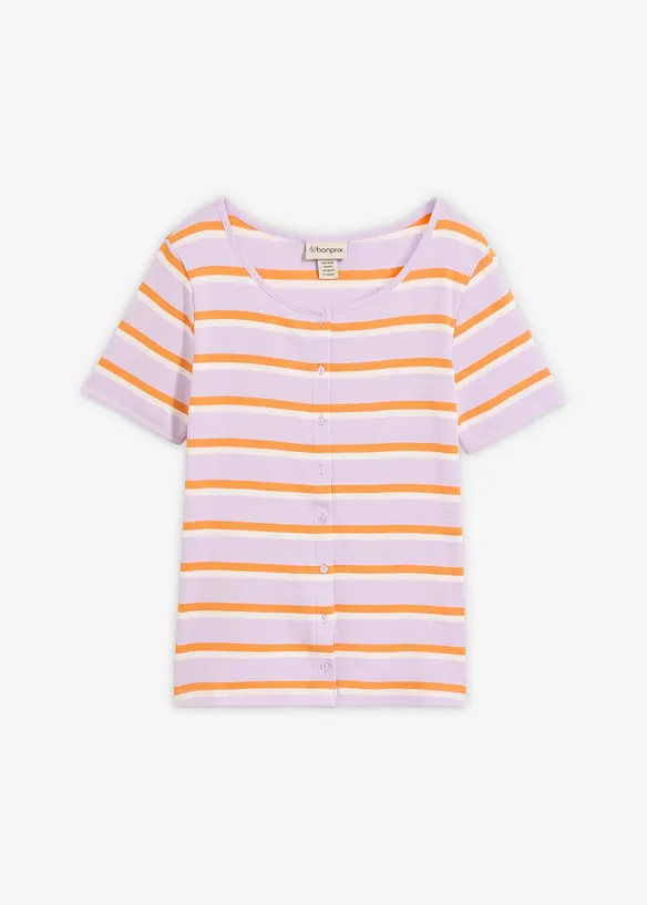 T-shirt en coton c&ocirc;tel&eacute;, bonprix