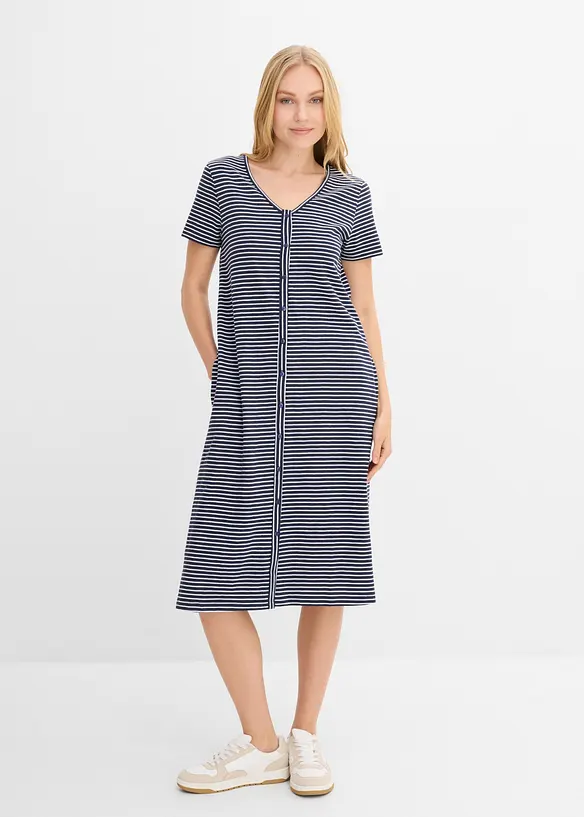 Shirtkleid aus reiner Bio-Baumwolle, bonprix