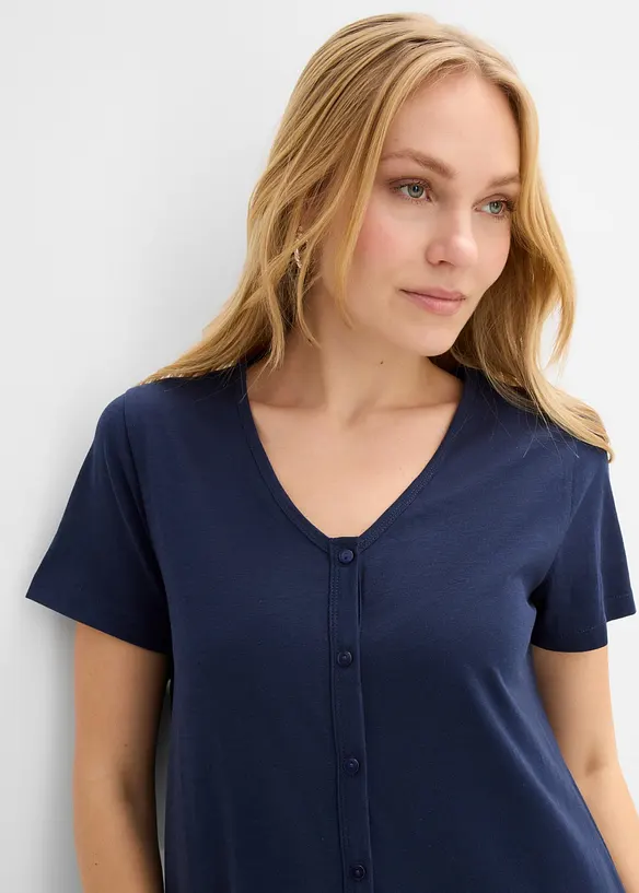 Shirtkleid aus reiner Bio-Baumwolle, bonprix
