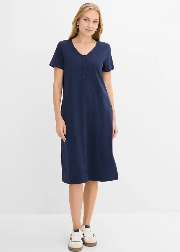 Shirtkleid aus reiner Bio-Baumwolle, bonprix
