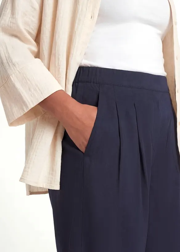 Bermuda fluide en viscose, bonprix