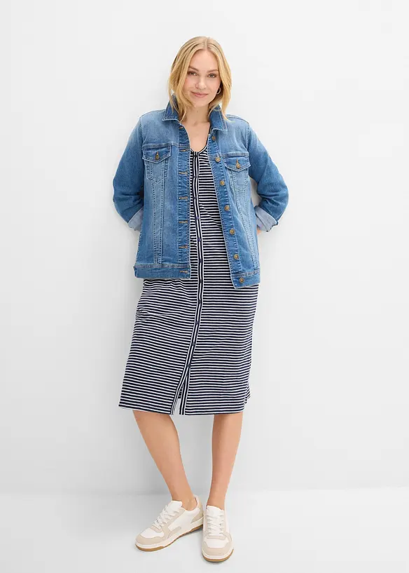 Shirtkleid aus reiner Bio-Baumwolle, bonprix