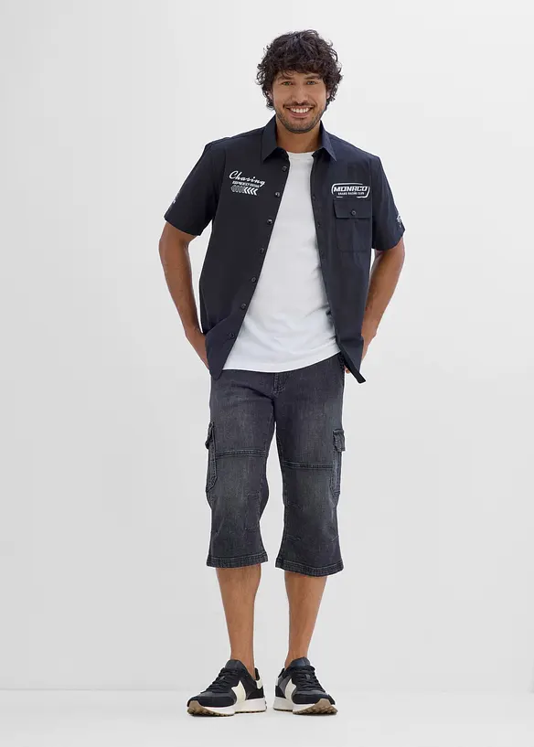 Chemise manches courtes 100% coton, bonprix