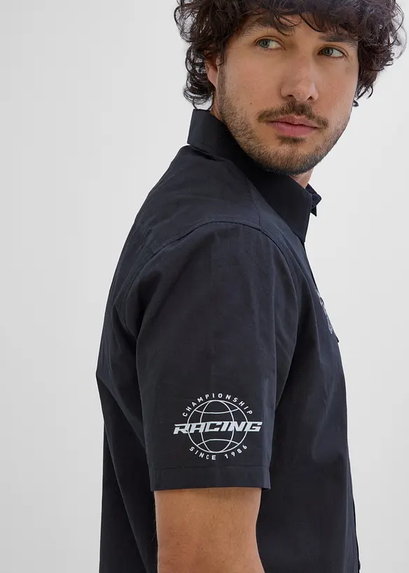 Chemise manches courtes 100% coton, bonprix