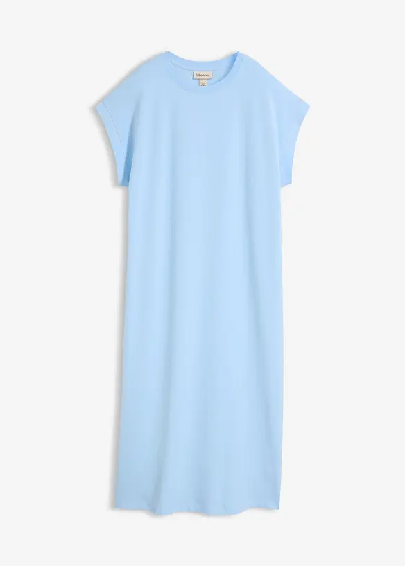 Jerseykleid aus Bio-Baumwoll-Mix, bonprix