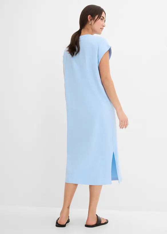 Jerseykleid aus Bio-Baumwoll-Mix, bonprix